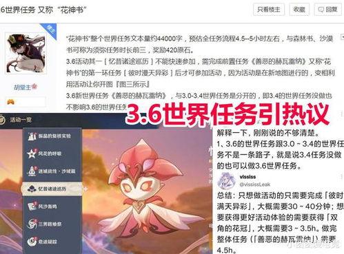 原神最新3.6爆料,神秘新角色登场，探索未知领域！